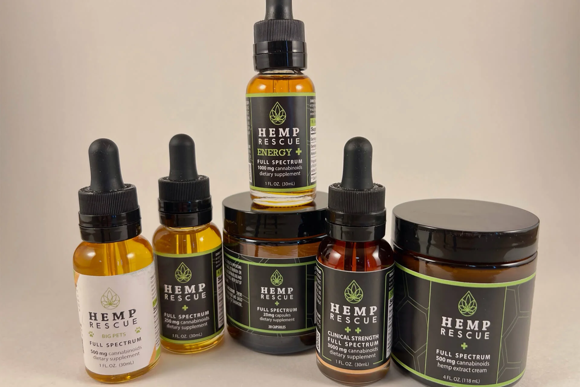 The House of Nutrition Hemp Rescue CBD