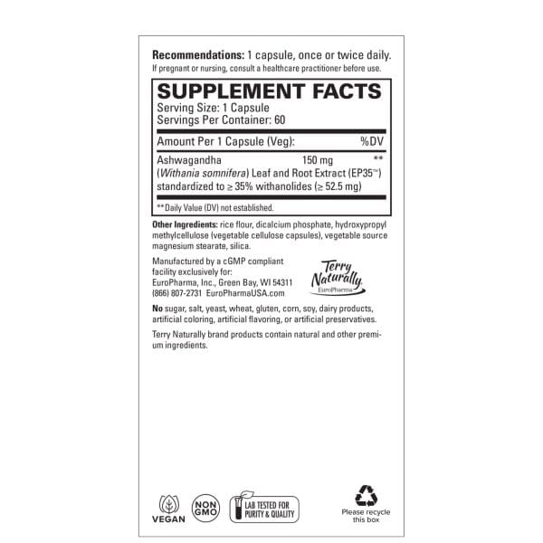 Ashwagandha EP35 Extra Strength