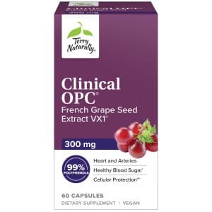 Clinical OPC French Grape Seed Extract 300mg 60 ct