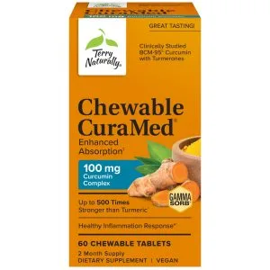 CuraMed 100mg Chewable 60 ct