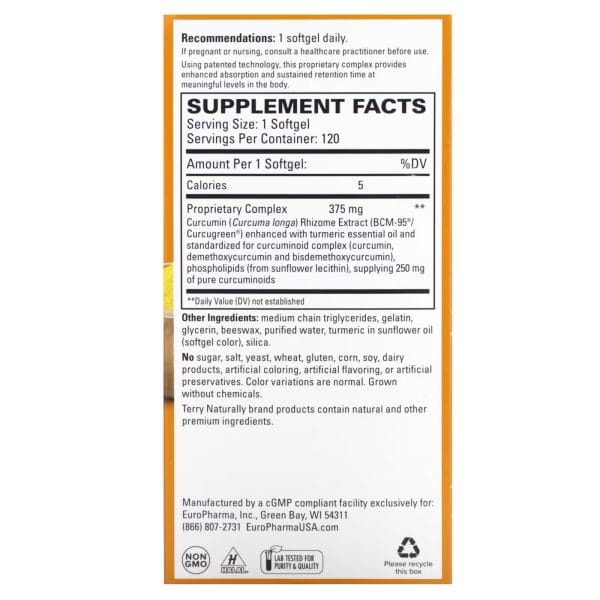 CuraMed 375mg 120 ct