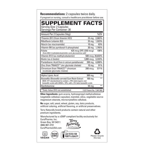 Healthy Feet and Nerves 60 ct