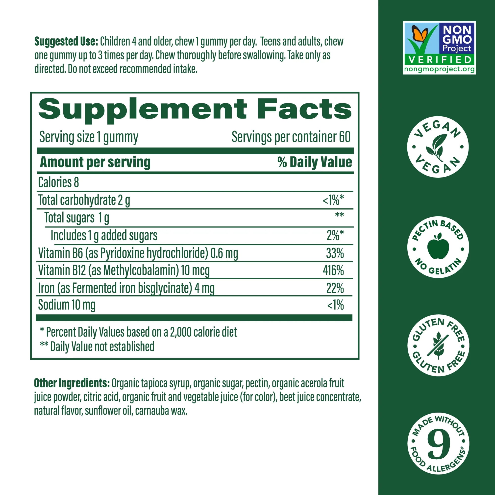 Iron Energy Gummies