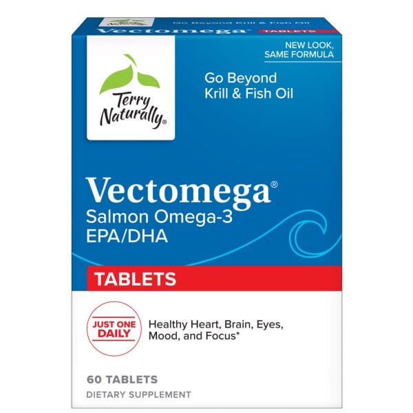 Vectomega Salmon Omega-3 EPA DHA 60 ct