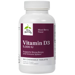 Vitamin D3 5000 IU Chewable 90 ct